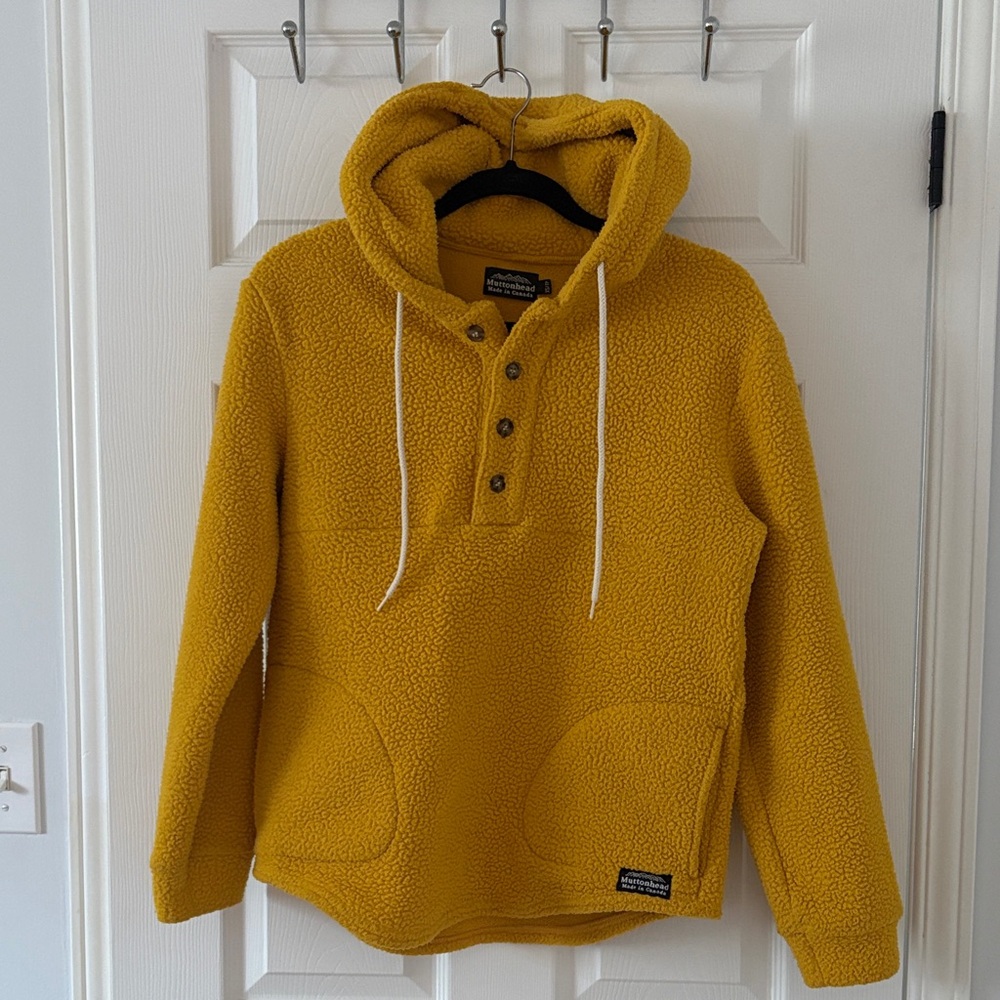 Muttonhead Sherpra Camping Hoodie sz XS